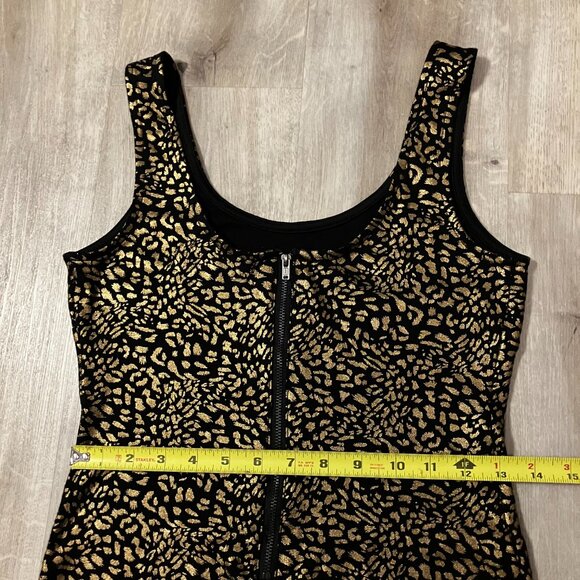 Forever 21 Cheetah Print Sleeveless Party Dress Women's Size Small - Picture 8 of 9